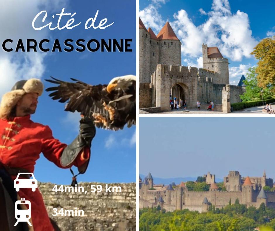 Le Spacieux Anatole, T3 Bis, Centre Ville Narbonne Luaran gambar