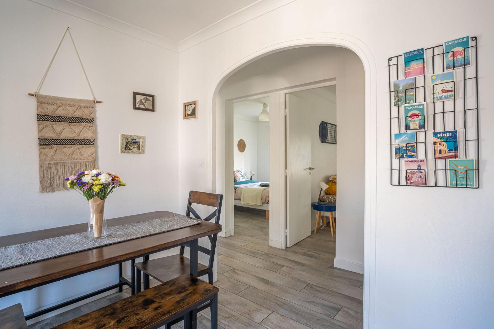 Le Spacieux Anatole, T3 Bis, Centre Ville Narbonne Luaran gambar